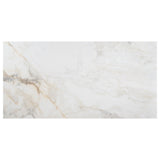 Calacatta Macchia White Gold 24x48 Marble Look Matte Porcelain Tile - Lux Tile