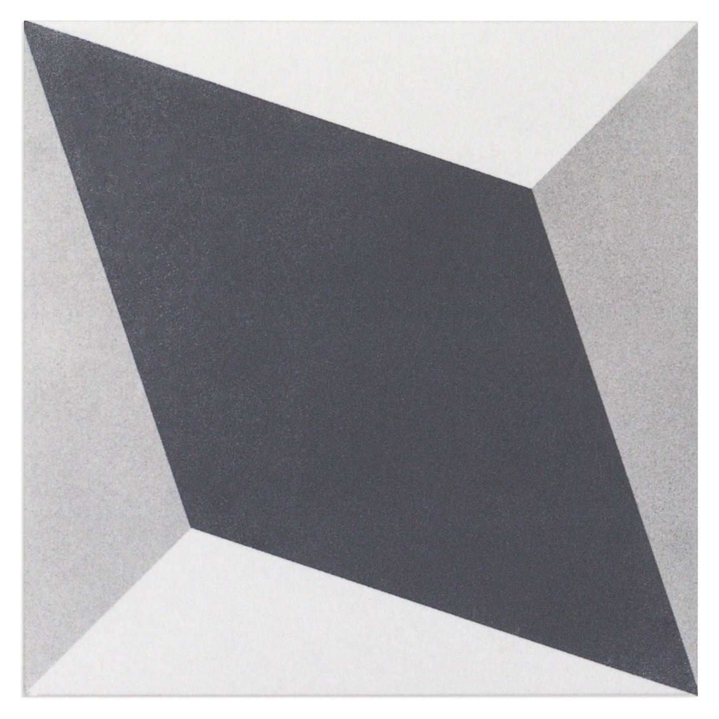 Cascais Block Gray 9x9 Matte Porcelain Tile by Lux Tile