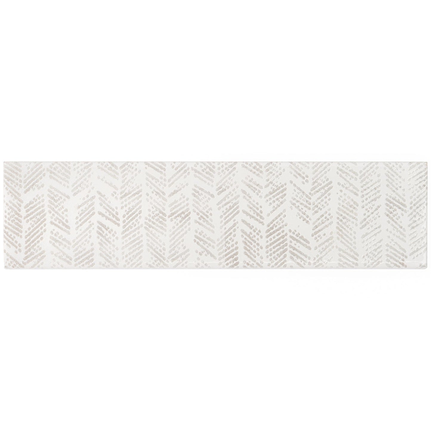 Chance Decor White 2x10 Polished Ceramic Tile - Lux Tile
