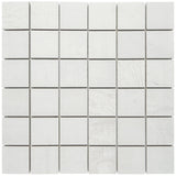 Angela Harris Inspira Light Silver 2x2 Matte Porcelain Mosaic Tile