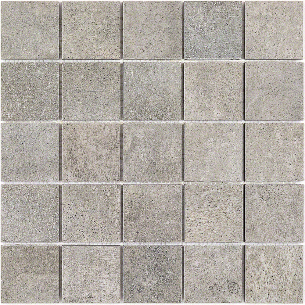 Marbella Greige 2x2 Matte Porcelain Mosaic Tile - Lux Tile