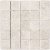 Marbella Desert Sand Beige 2x2 Matte Porcelain Mosaic Tile - Lux Tile