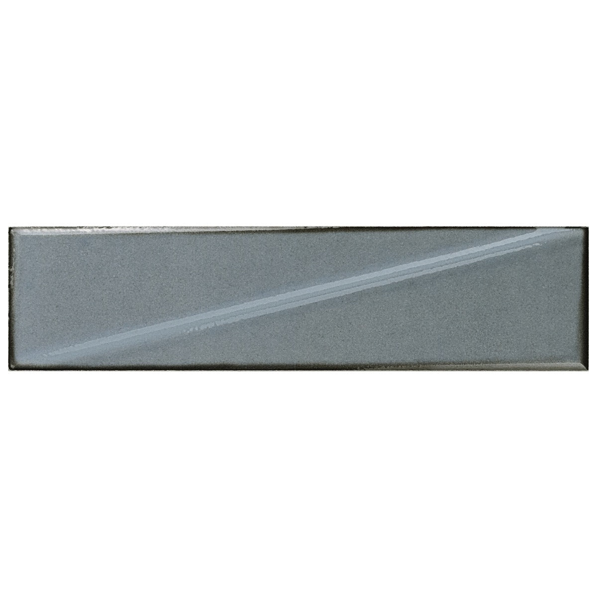 Axelle Misty Gray 3x12 3D Glossy Ceramic Subway Tile - Lux Tile
