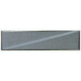 Axelle Misty Gray 3x12 3D Glossy Ceramic Subway Tile - Lux Tile