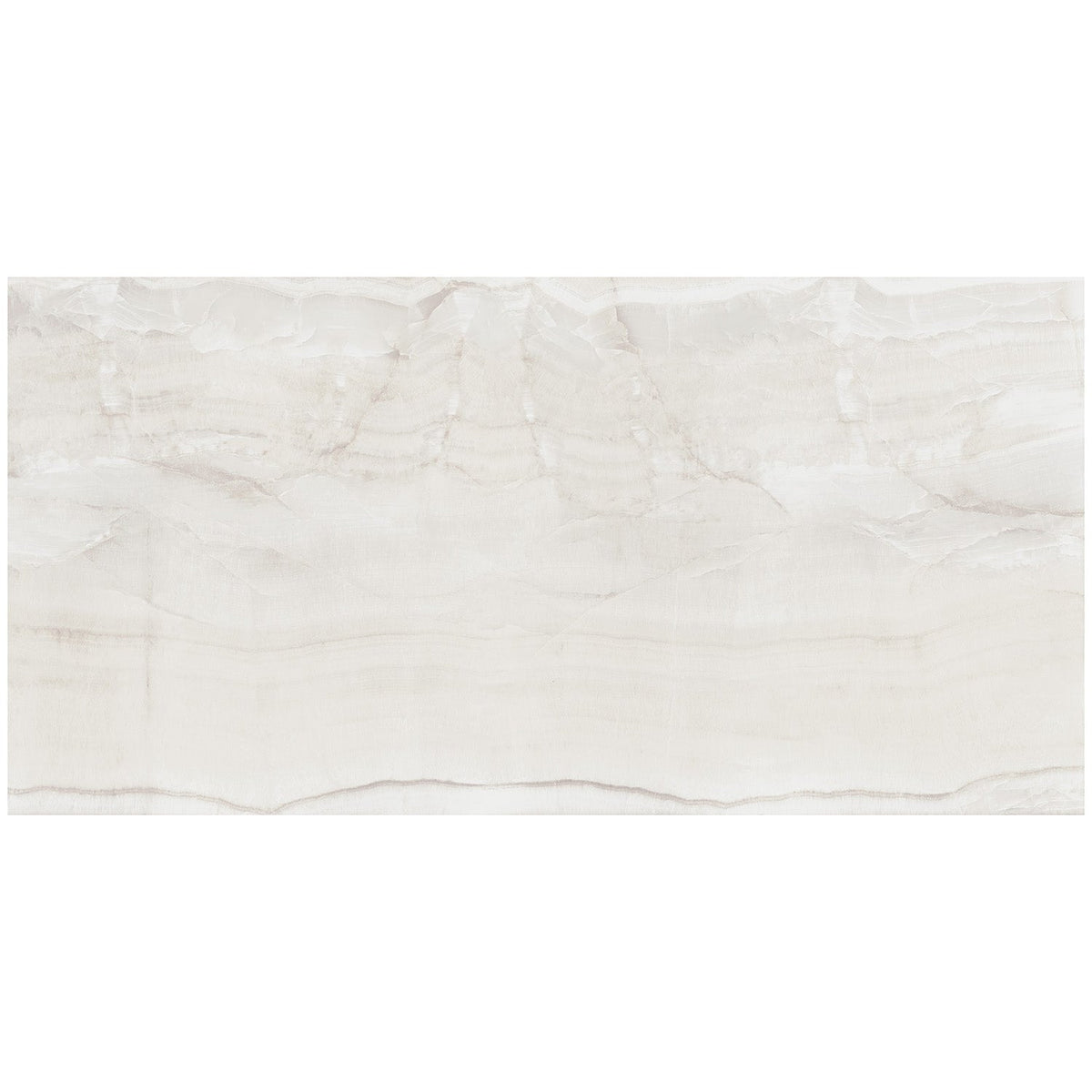 Lux Tile Marmi Slim Onice Perla 60x120 Polished Porcelain Slab