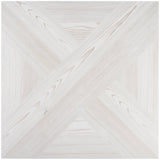 Mandorla White 24x24 Matte Wood Look Porcelain Tile