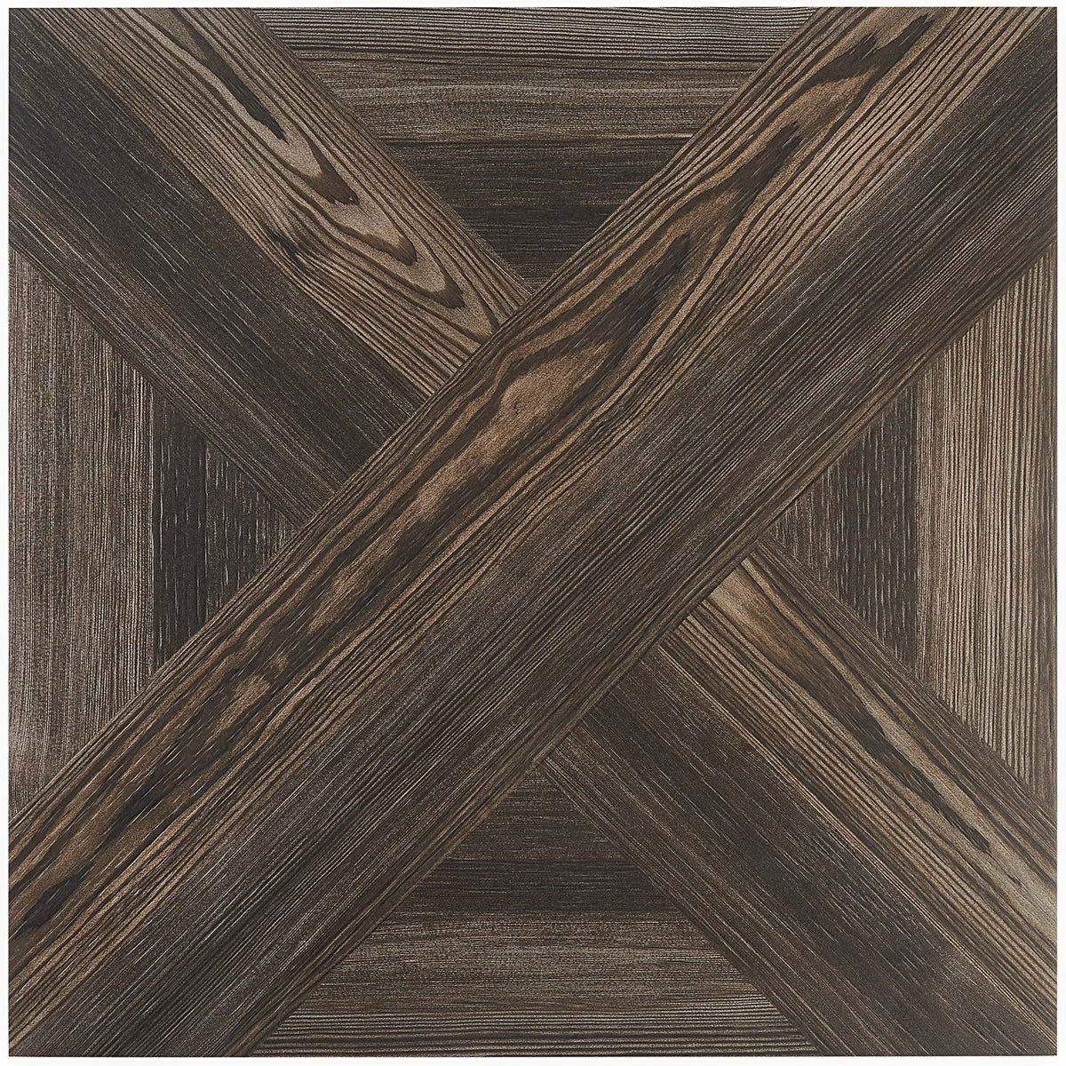 Barberry Decor Tabacco Brown 24x24 Matte Porcelain Tile - Wood Look