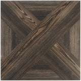 Barberry Decor Tabacco Brown 24x24 Matte Porcelain Tile - Wood Look