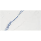Calacatta Azur Matte Porcelain Tile 12x24 - Lux Tile