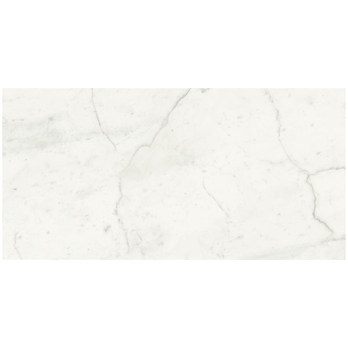 TileBar Marmi Slim Bianco Venato 30x60 Polished Porcelain Slab