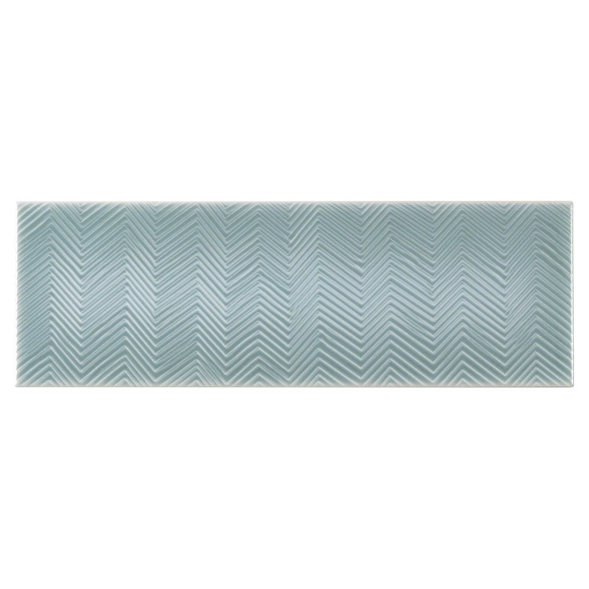 Splendor Blue 4x12 Polished Ceramic Subway Tile - Made in Spain