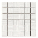 Miles Bright White 2x2 Matte Porcelain Mosaic Tile by Lux Tile