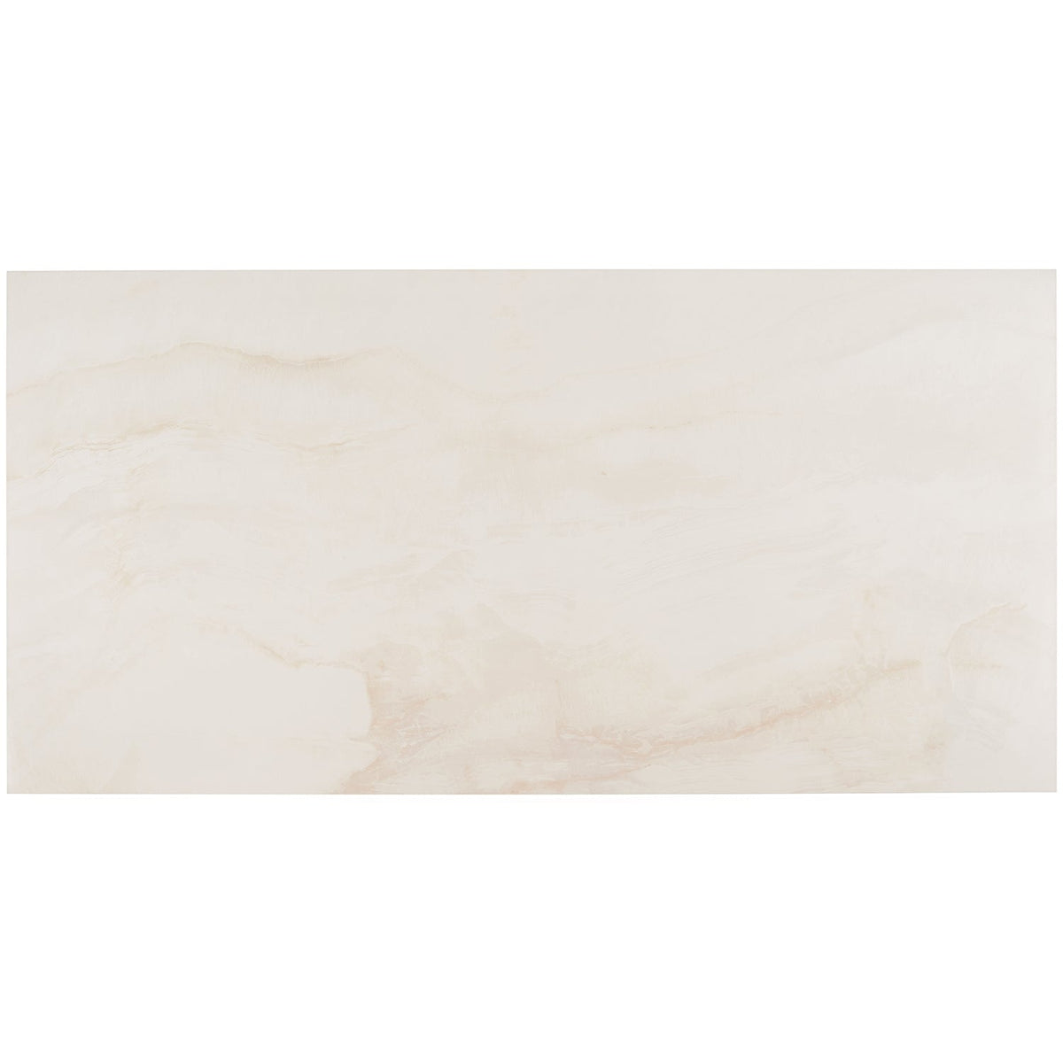 TilebarXL Marmi Onice Perla Beige 24x48 Polished Porcelain Tile