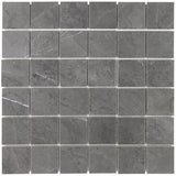 Lux Tile Amani Gray 2x2 Matte Porcelain Mosaic Tile