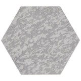 Texstone Gray Hexagon Matte Porcelain Tile - Lux Tile