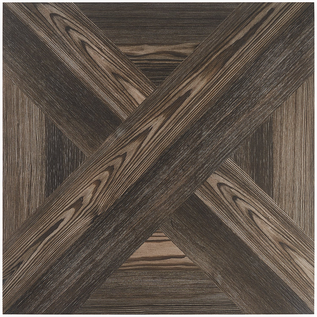 Barberry Decor Tabacco Brown 24x24 Matte Porcelain Tile - Wood Look