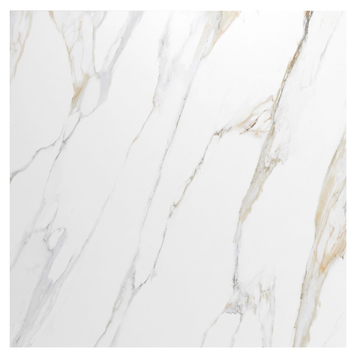 Minera Aurora Gold 48x48 Polished Porcelain Tile - Lux Tile