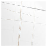 Minera Sahara Blanco White 24x48 Polished Porcelain Tile - Lux Tile