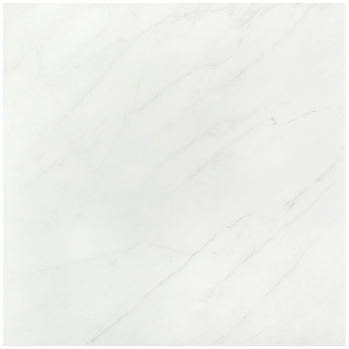 Belvedere Bianco Marble Look Porcelain Tile 30x30 - Lux Tile