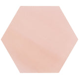 HexArt Rose Pink 8" Hexagon Matte Porcelain Tile - Lux Tile