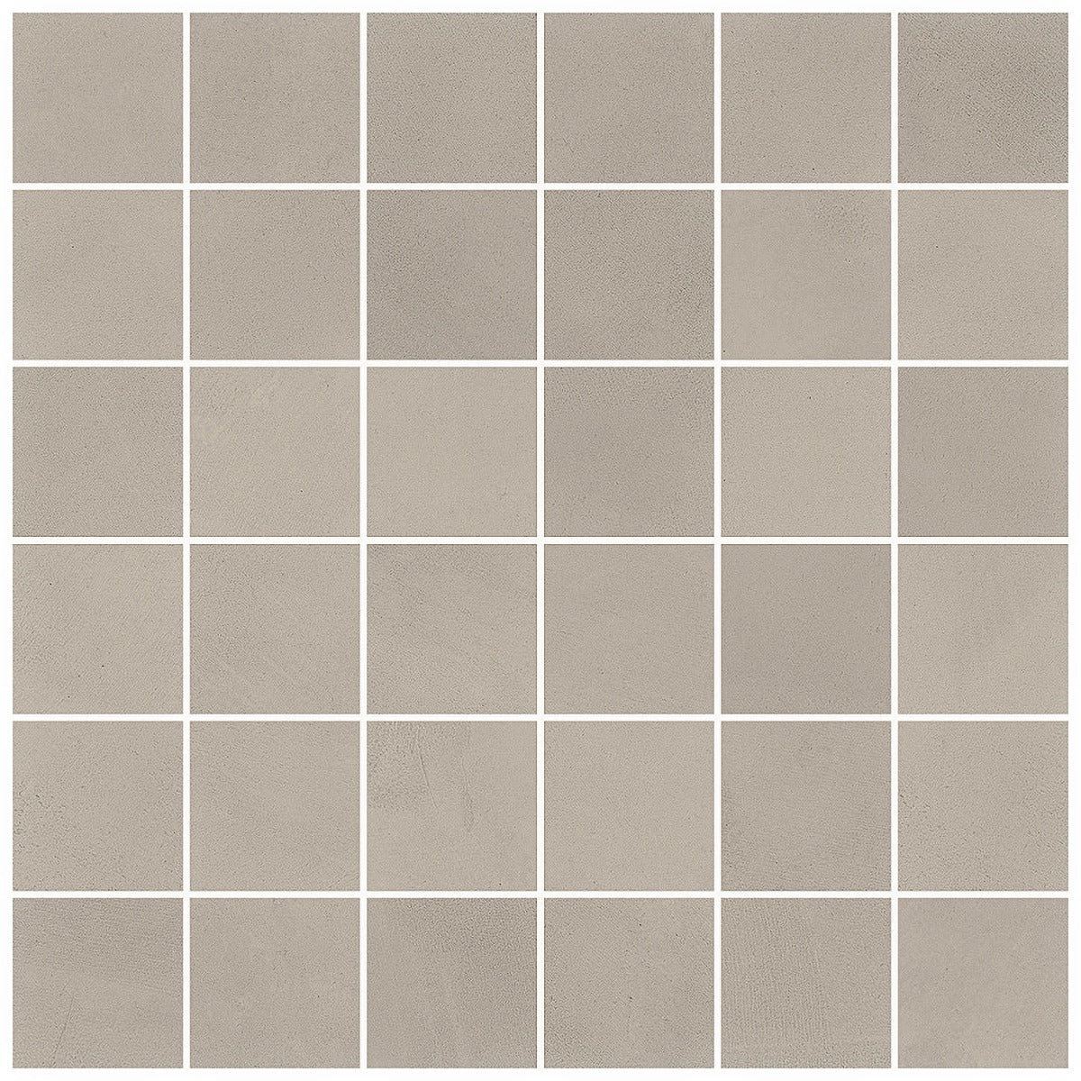 Clay Trust Gray 2x2 Matte Porcelain Mosaic Tile - Lux Tile