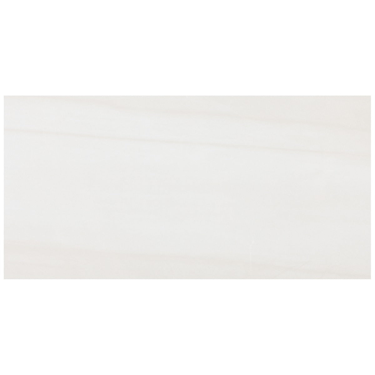 Lux Tile Minera Dolomite Warm White 12x24 Polished Porcelain Tile