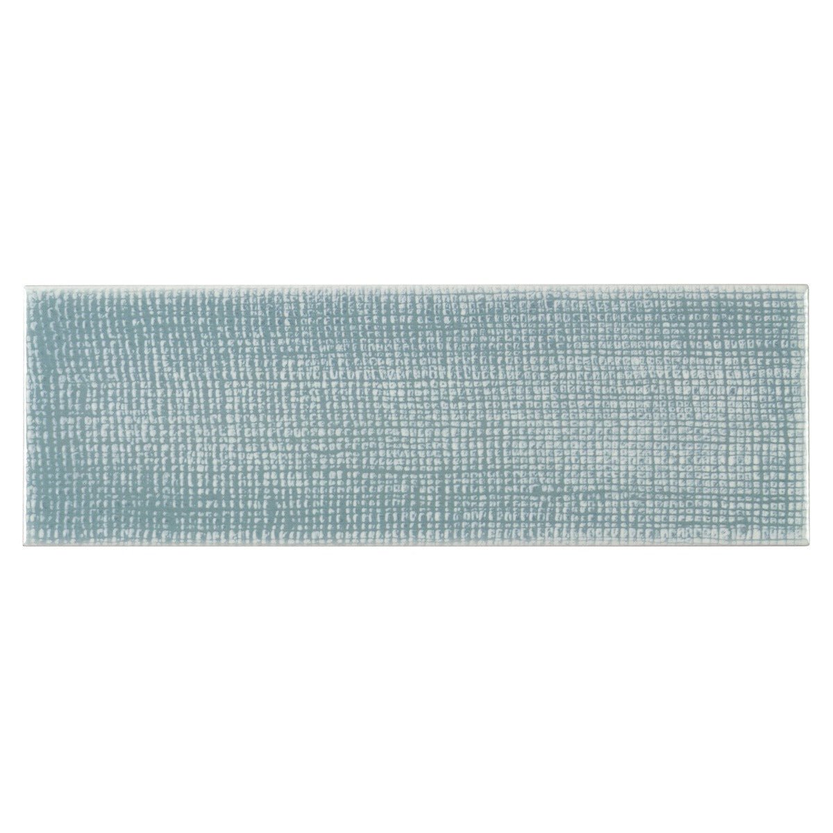 Splendor Blue 4x12 Polished Ceramic Subway Tile - Made in Spain