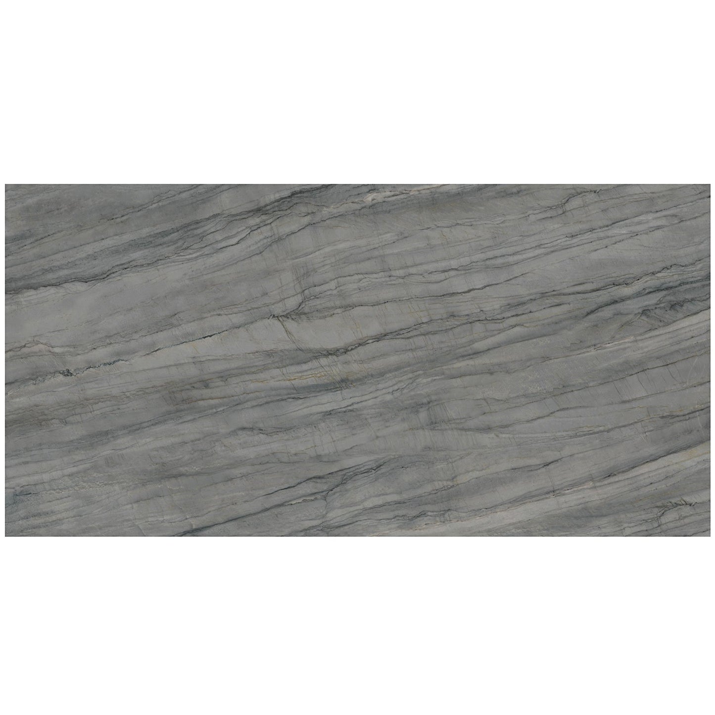 TilebarXL Marmi Slim Platinum Gray 60x120 Polished Porcelain Slab