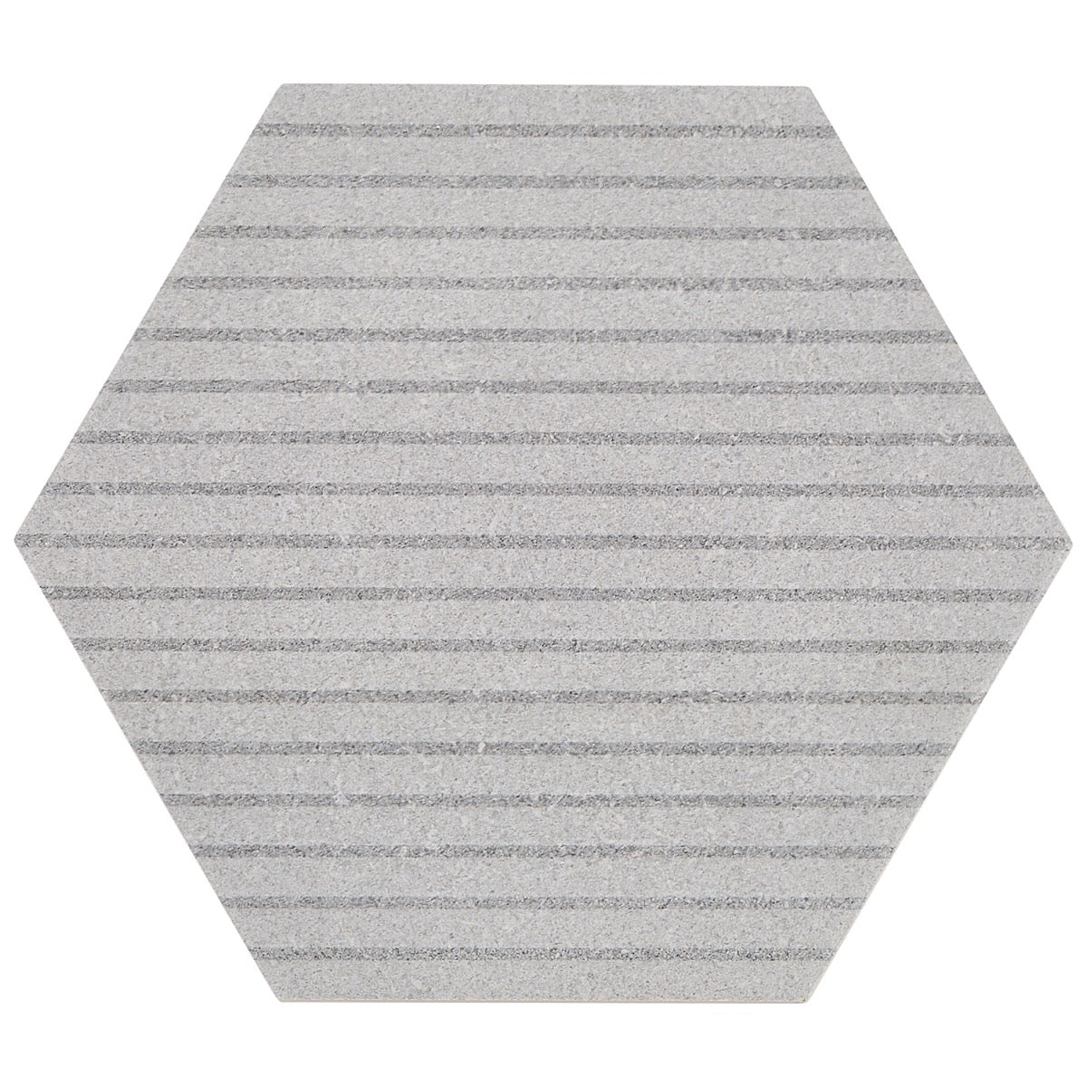 Texstone Gray Hexagon Matte Porcelain Tile - Lux Tile