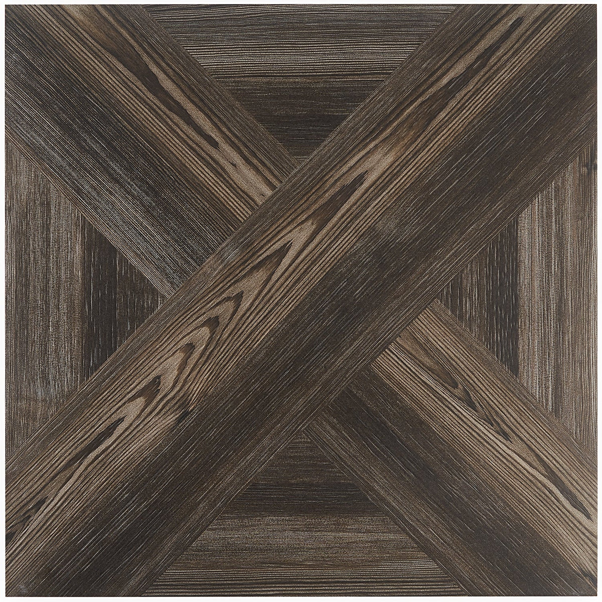 Barberry Decor Tabacco Brown 24x24 Matte Porcelain Tile - Wood Look