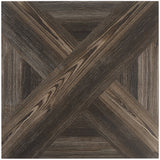 Barberry Decor Tabacco Brown 24x24 Matte Porcelain Tile - Wood Look