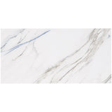 Calacatta Azur 12x24 Polished Porcelain Tile - Lux Tile