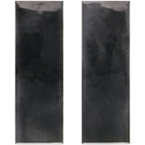 Diesel Camp Smoke Black 4x12 Glossy Ceramic Subway Tile - Lux Tile