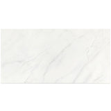 Belvedere Bianco White 15x30 Semi-Polished Porcelain Tile