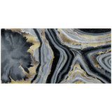 Tilebar Agate Art Night Black 24x48 Polished Porcelain Tile