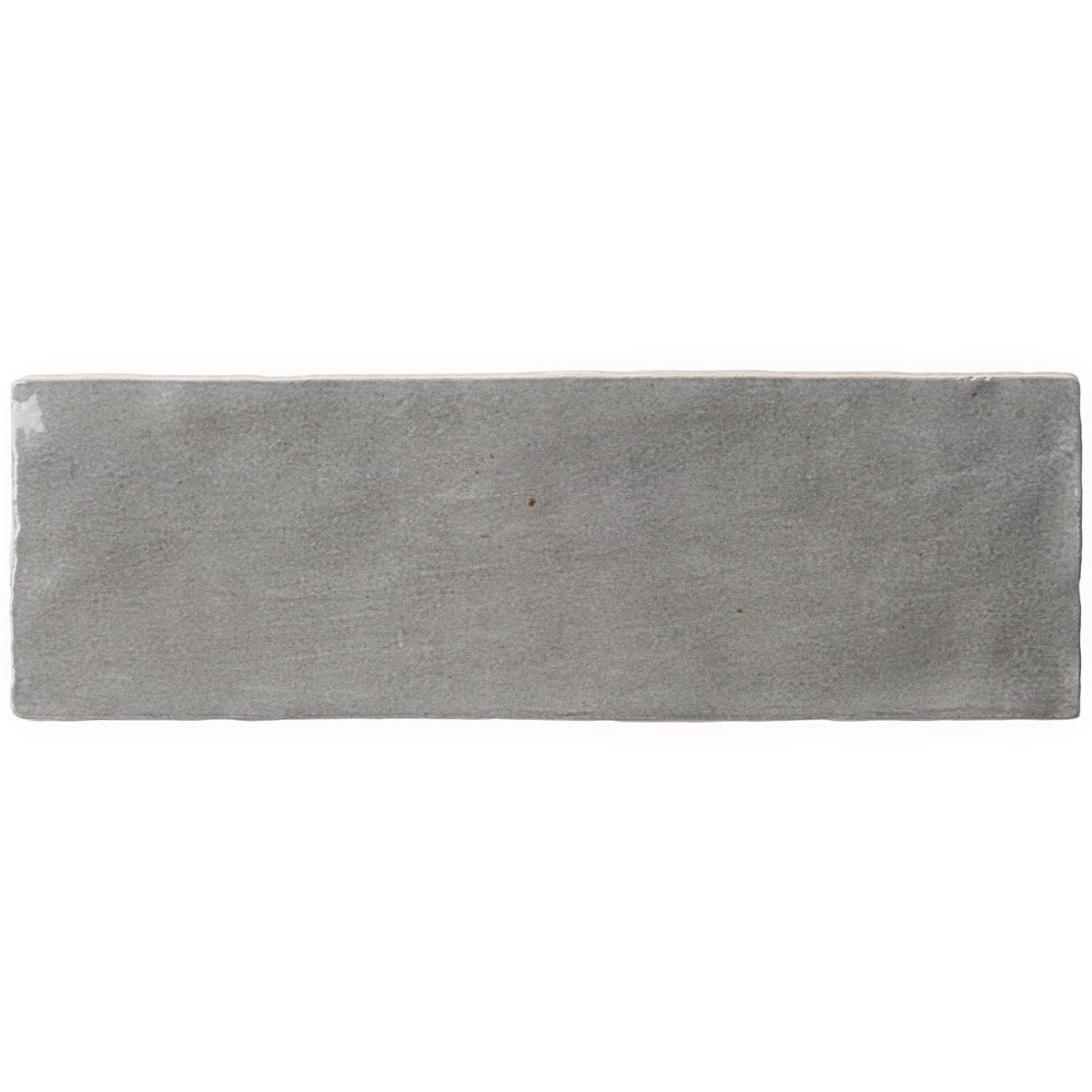 Portmore Gray 3x8 Glossy Ceramic Subway Tile - Tilebar