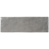 Portmore Gray 3x8 Glossy Ceramic Subway Tile - Tilebar