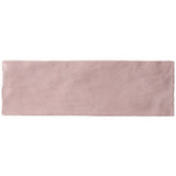 Portmore Pink 3x8 Glossy Ceramic Subway Tile - Lux Tile