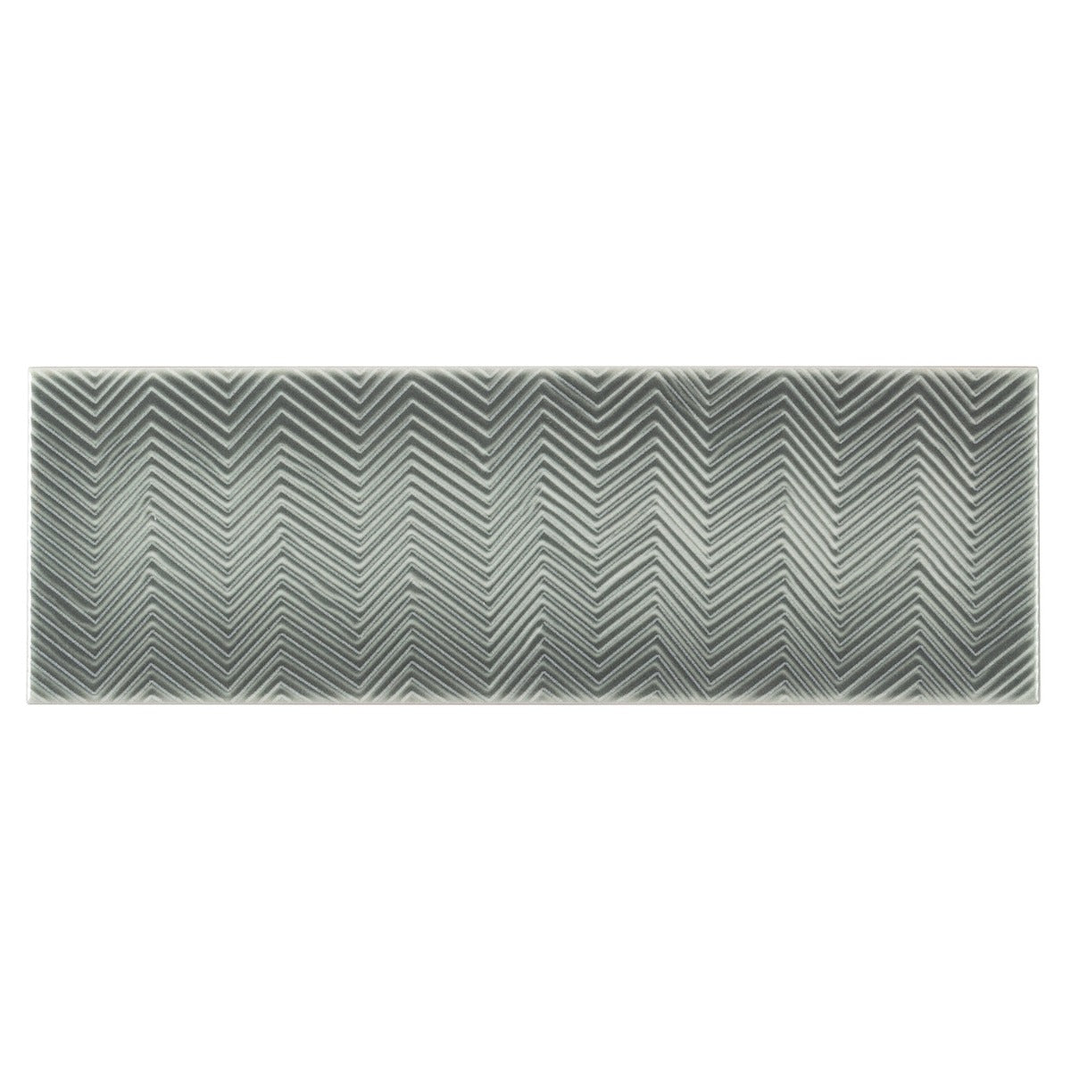 Splendor Gray 4x12 Polished Ceramic Subway Tile - Tilebar