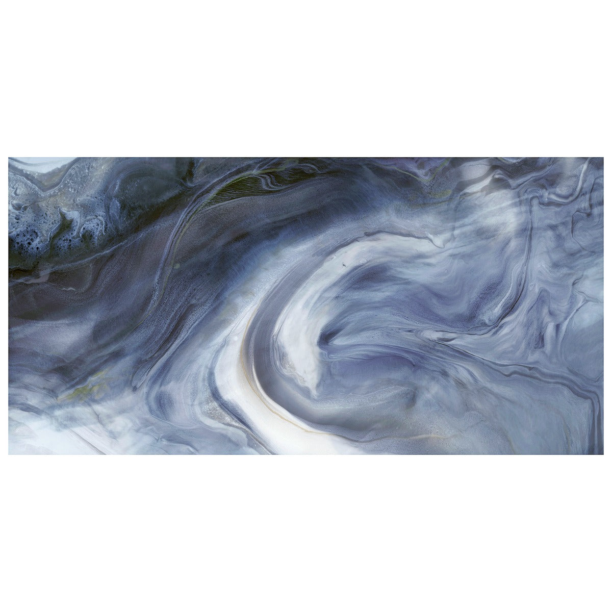 Waverly Blue 24x48 Polished Porcelain Tile - Lux Tile