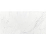 Belvedere Bianco White 15x30 Semi-Polished Porcelain Tile