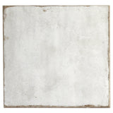Angela Harris Dunmore Blanco 8x8 Polished White Ceramic Wall Tile