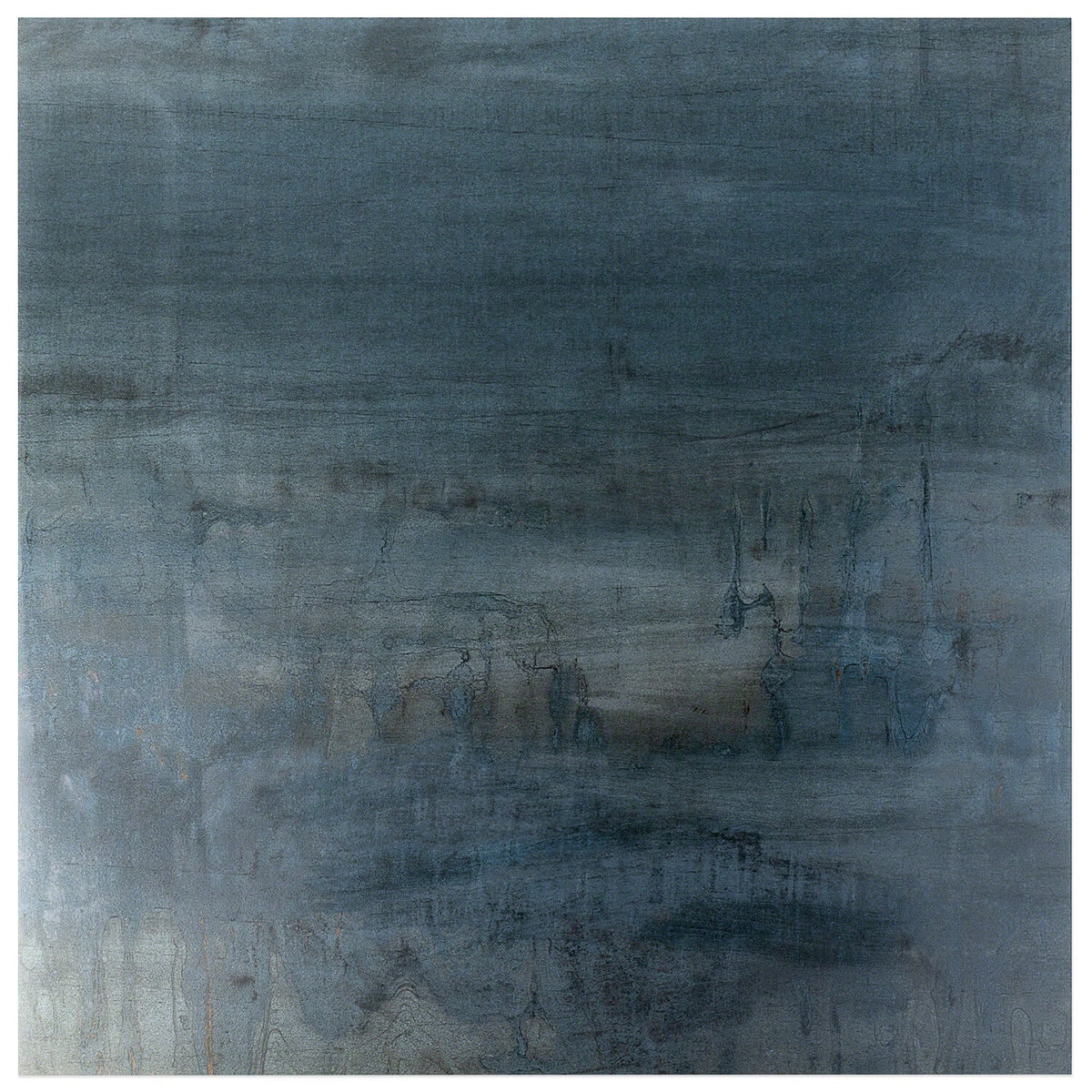 Angela Harris Metallic Blue Matte Porcelain Tile 24x24