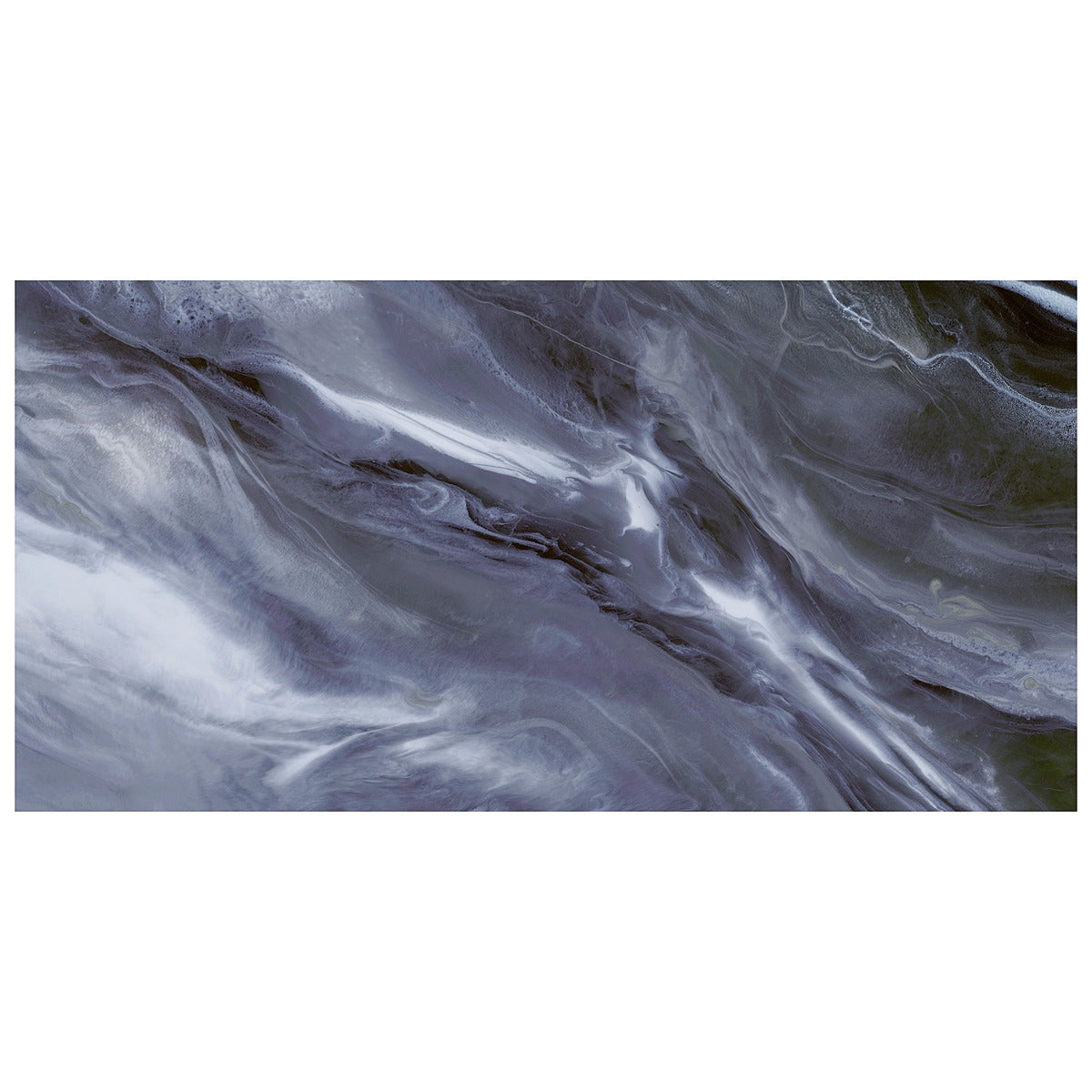 Waverly Blue 24x48 Polished Porcelain Tile - Lux Tile