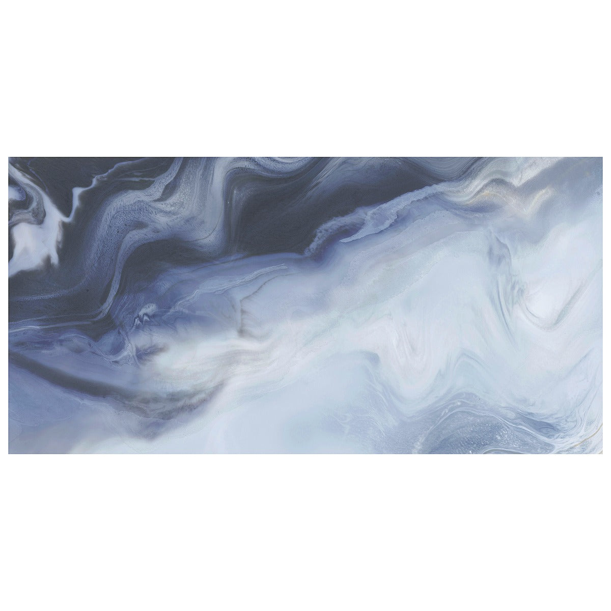 Waverly Blue 24x48 Polished Porcelain Tile - Lux Tile
