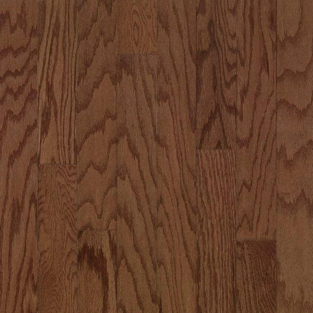 Bruce Colony Saddle Oak 3/8 in. T x 5 in. W T+G Smooth Engineered Hardwood Flooring (36.5 sq.ft./ctn)