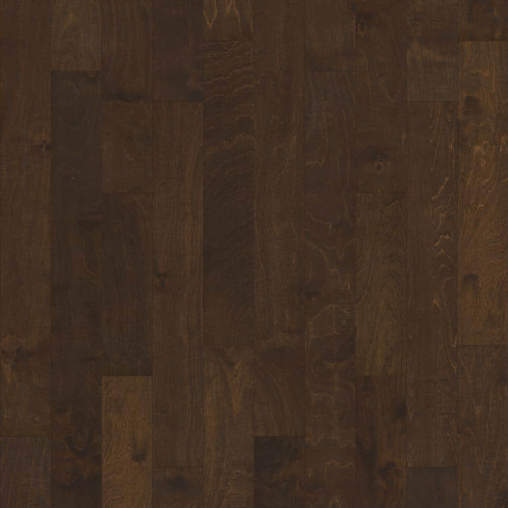 Shaw Fraser Saddle Birch 3/8 In. T X 5 in. W Tongue and Groove Scraped Engineered Hardwood Flooring (29.53 sq.ft./case)