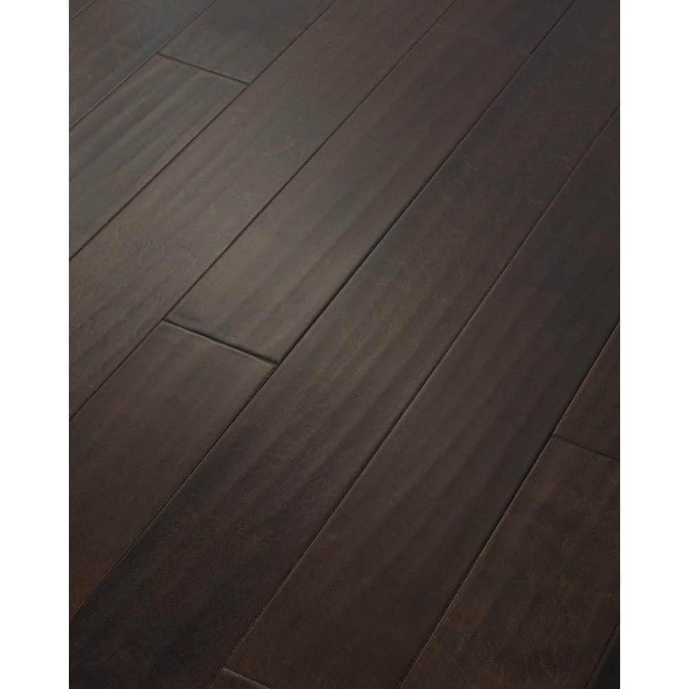 Shaw Fraser Saddle Birch 3/8 In. T X 5 in. W Tongue and Groove Scraped Engineered Hardwood Flooring (29.53 sq.ft./case)