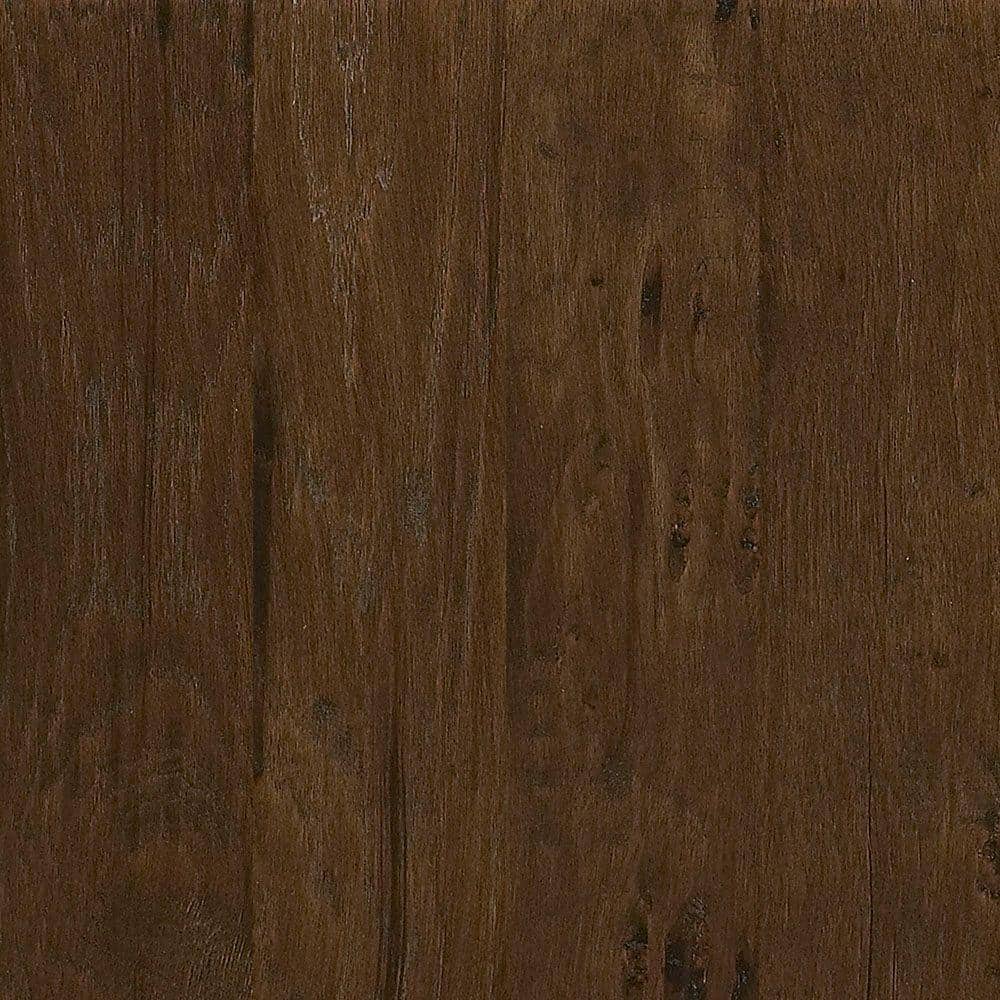 Shaw Western Saddle Hickory 3/8 In. T X 5 in. W Tongue and Groove Scraped Engineered Hardwood Flooring (23.66 sq.ft./case)