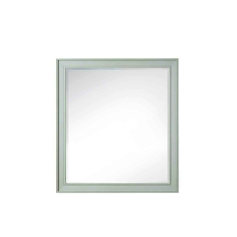 James Martin Vanities Sage Green Rectangular Bathroom Vanity Mirror, 44x40 Inches